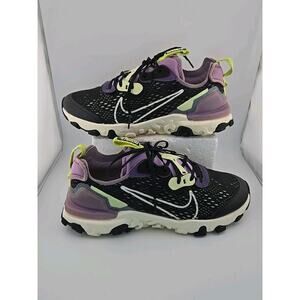 Nike React Vision GS Gravity Purple Black CD6888-002 Youth 7Y 2019